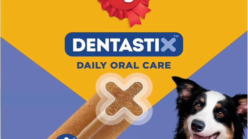 Boîte de 112 bâtonnets Pedigree Dentastix Daily Dental Sticks pour chiens de taille moyenne